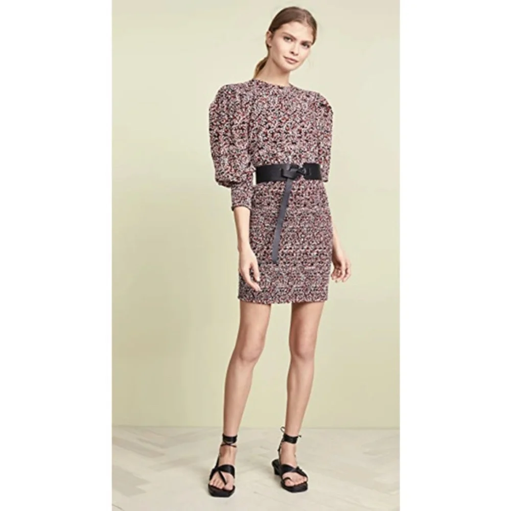 NEW Rebecca Minkoff Tabby Dress in Red Multi size XS - Picture 5 of 16